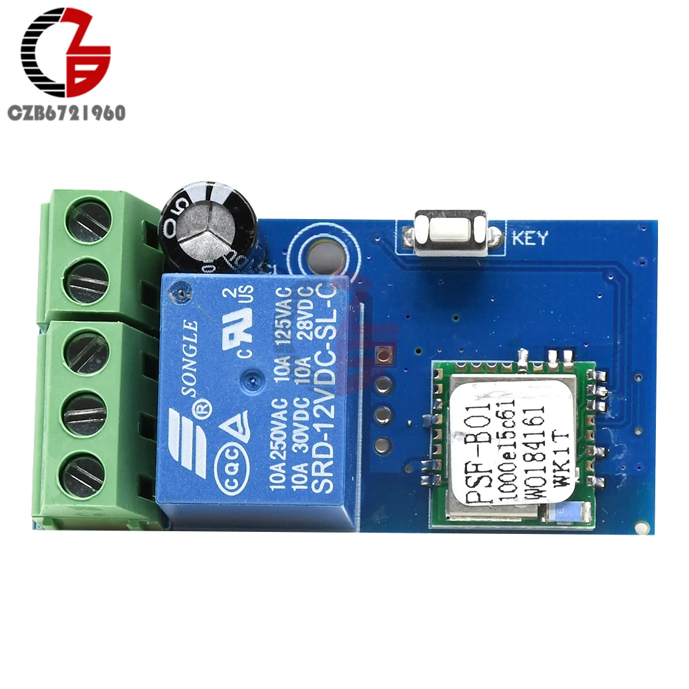 DC 12V беспроводной Wifi релейный модуль мобильный телефон управление таймером режим
