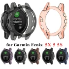 ТПУ чехол для Garmin Fenix 5X 5S, 5 Plus, Мягкий защитный чехол из ТПУ, тонкий защитный чехол для часов, накладка, ремешок для часов, аксессуары
