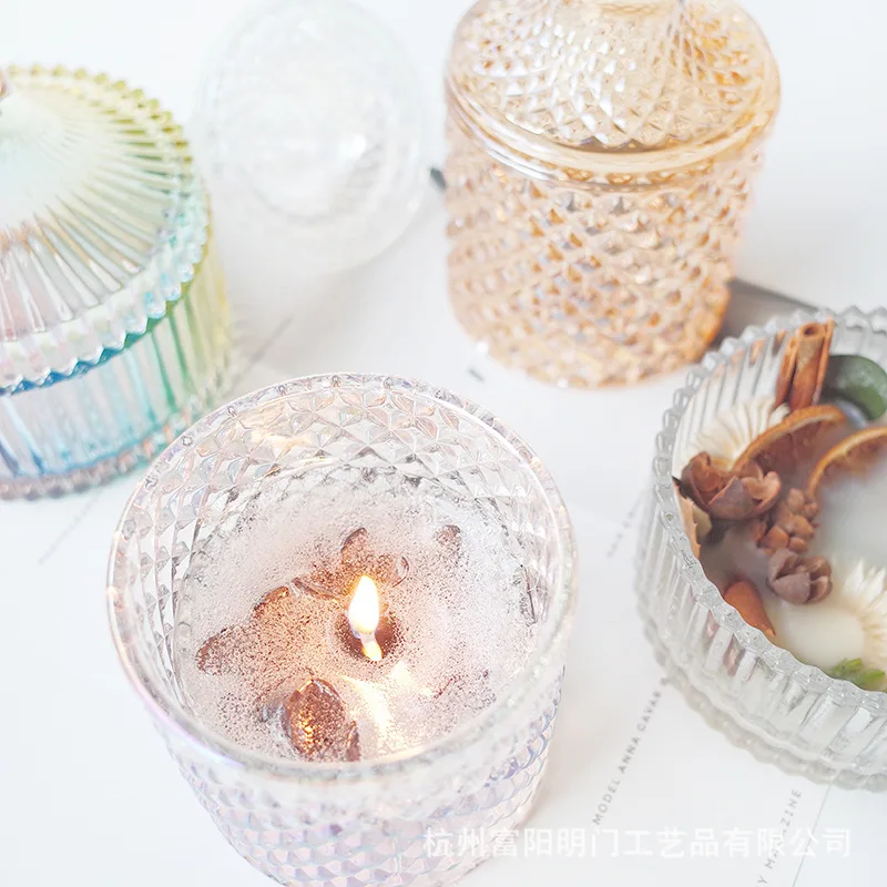 Стеклянная восковая чашка DIY Изготовление ароматизированных свечей креативная