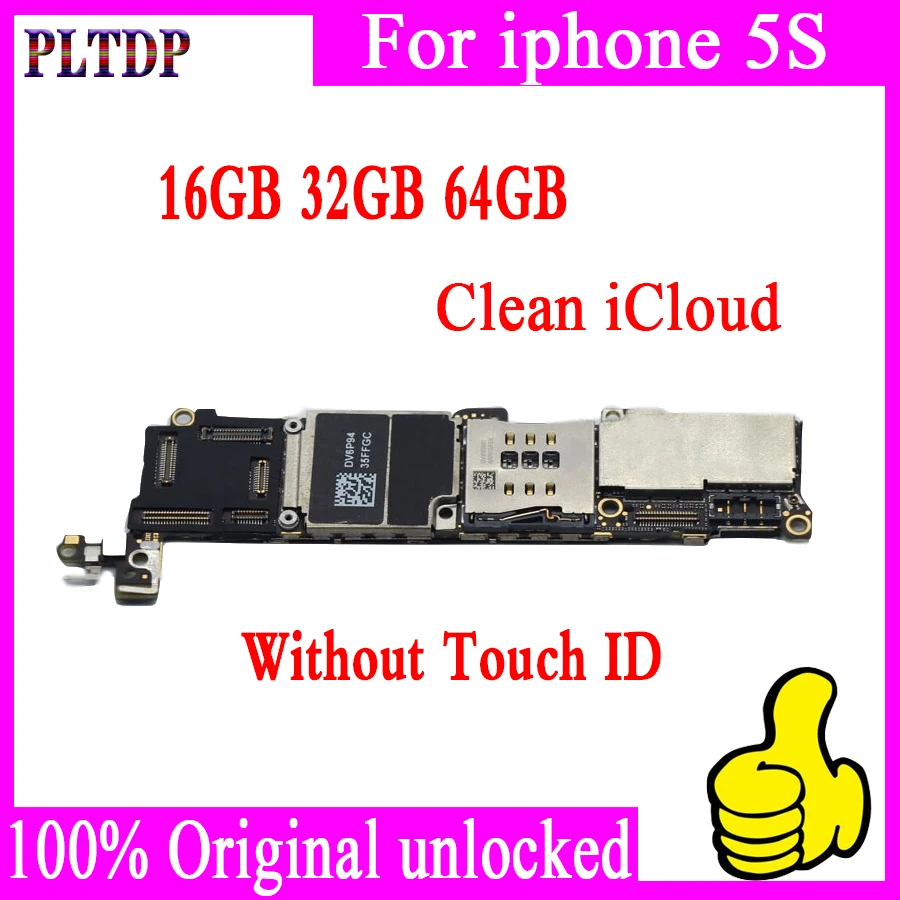 Полностью разблокированная материнская плата для iphone Бесплатный icloud 100%