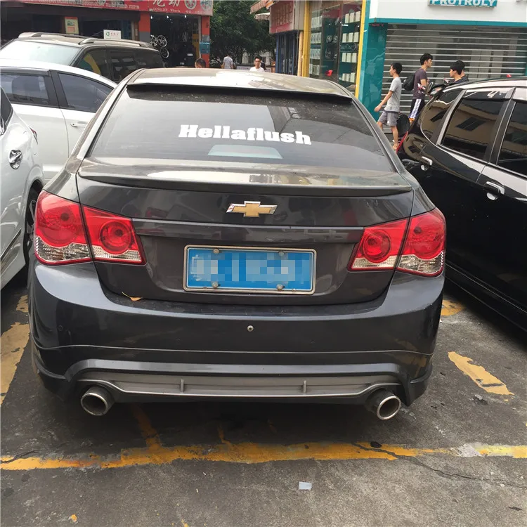Спойлер на крышу для Cruze 2009 2014 Chevrolet YDAJK спойлер из АБС пластика цвет заднего крыла