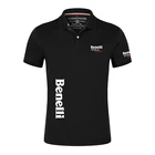 Мужская футболка-поло Benelli TRK 502X, летняя, повседневная, однотонная, с коротким рукавом