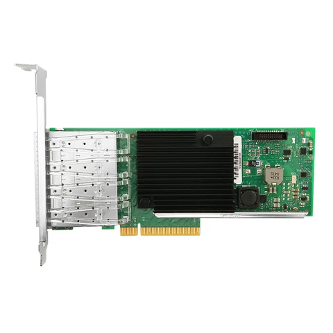 Новый набор микросхем X710-DA4 Intel XL710-BM1, четырехпортовый SFP + коннектор PCIe 3,0 X8 10/1 ГБ сетевая карта Ethernet, новая розничная упаковка