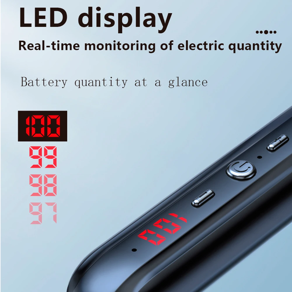 Беспроводные Bluetooth-наушники со звуковой картой магнитные спортивные наушники