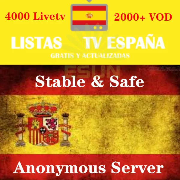 Подписка IP tv Испания DAZN Movist M3U IP tv код M3u GSE Enigma для Android box Enigma2 IOS smart PC Smart tv