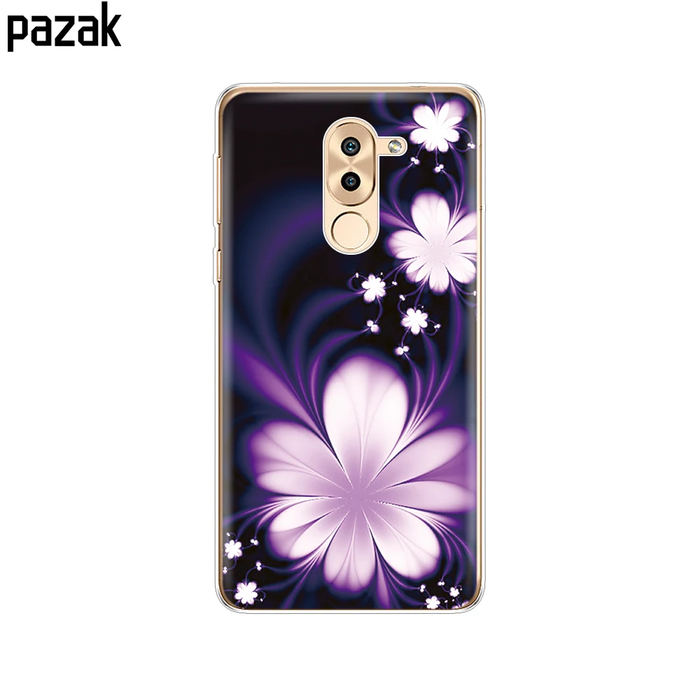 Силиконовый чехол для телефона huawei honor 6X чехлы из мягкого ТПУ задняя крышка