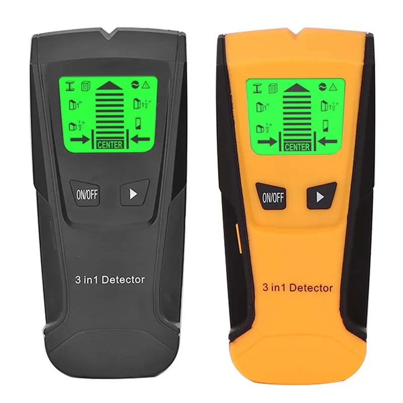 3 в 1 портативный детектор стены металла & серьги гвоздики деревянные центр с зонд