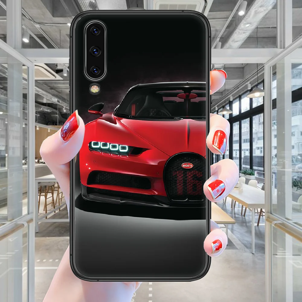 

Luxury Sports Car Fashion Phone Case For Samsung Galaxy A 3 5 7 8 10 20 20E 21S 30 30S 40 50 51 70 71 black Coque Soft Cell