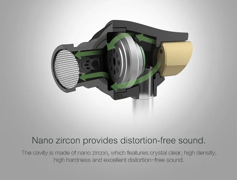 Оригинальные рок наушники Nano Zircon стерео наушники гарнитура 3,5 мм наушники для IPhone samsung с микрофоном и пультом дистанционного управления