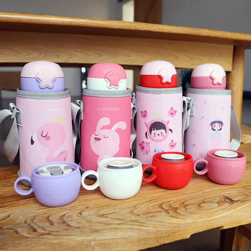 Детский термос бутылка из нержавеющей стали милый для воды Детская кружка
