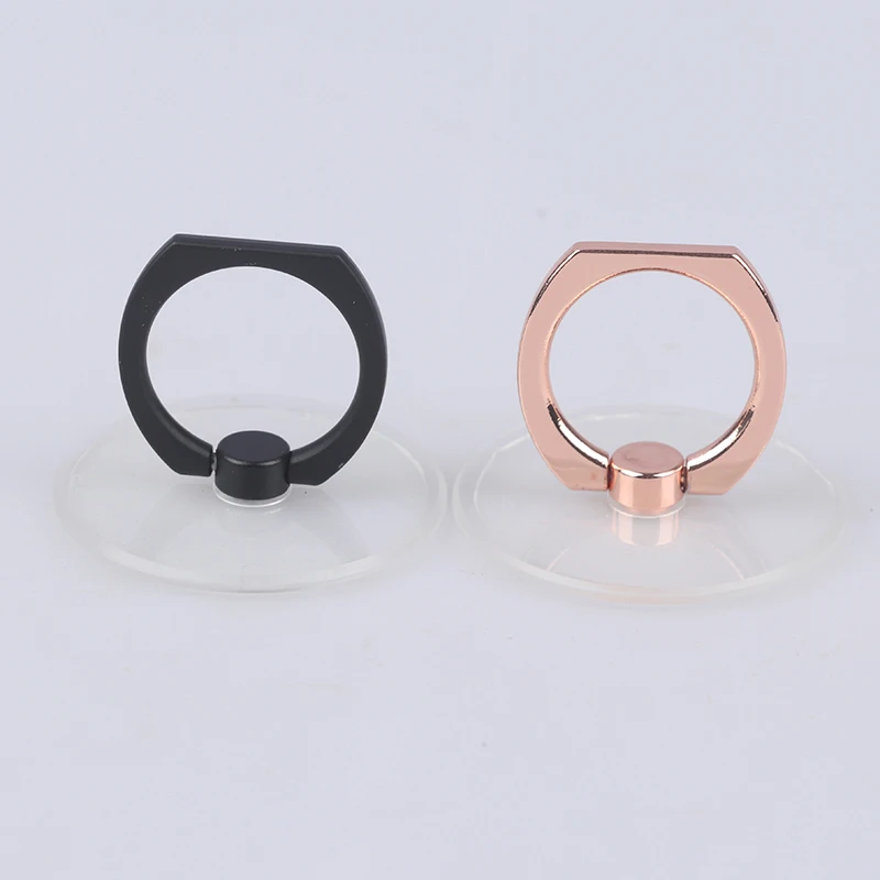 

Adjustable Universal Stent Mobile Phone Holder Stand Finger Ring Magnetic Cell Smart Phone Transparent Holder For Iphone