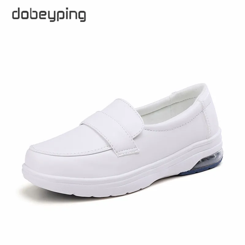 New Moccasins Autumn Women's Casual Shoes Soft Bottom Female Loafers Flat Platforms Woman Shoe Non-Slip Walking Mother Footwear