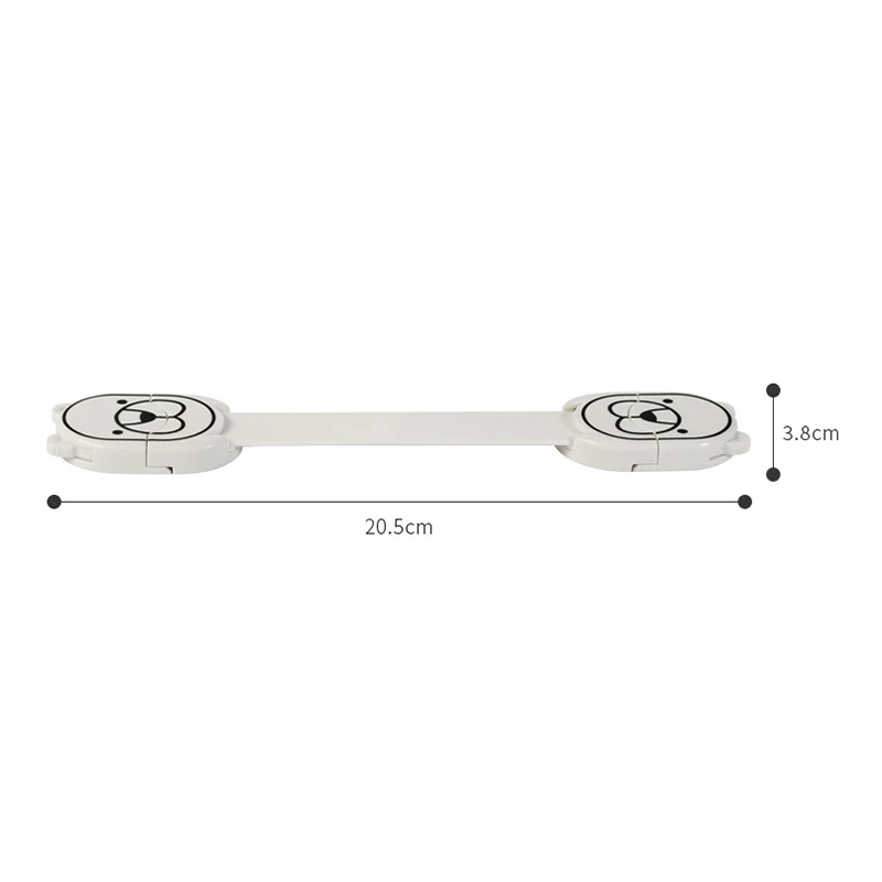 

1Pc Child Lock Baby Safety Protection Cabinet Lock For Refrigerators Drawer Lock Kids Safety Plastic Lock Baby Security Products