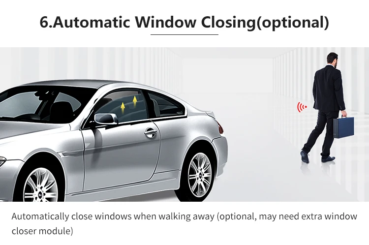 Easyguard Smart key keyless go car alarm system remote engine start push button start touch password entry DC12V