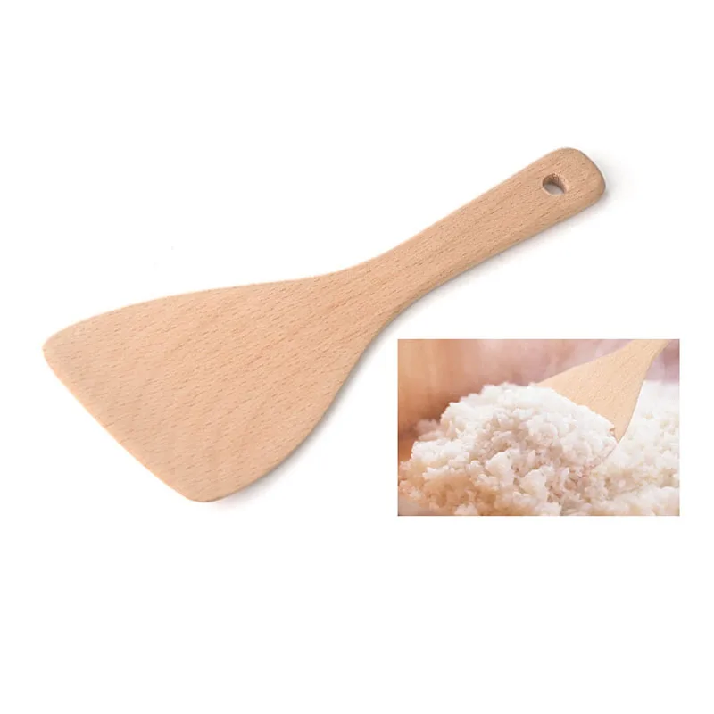 22*8 см Бук деревянная Лопата рисовый ковш ложка шпатель деревянный салат лопатка
