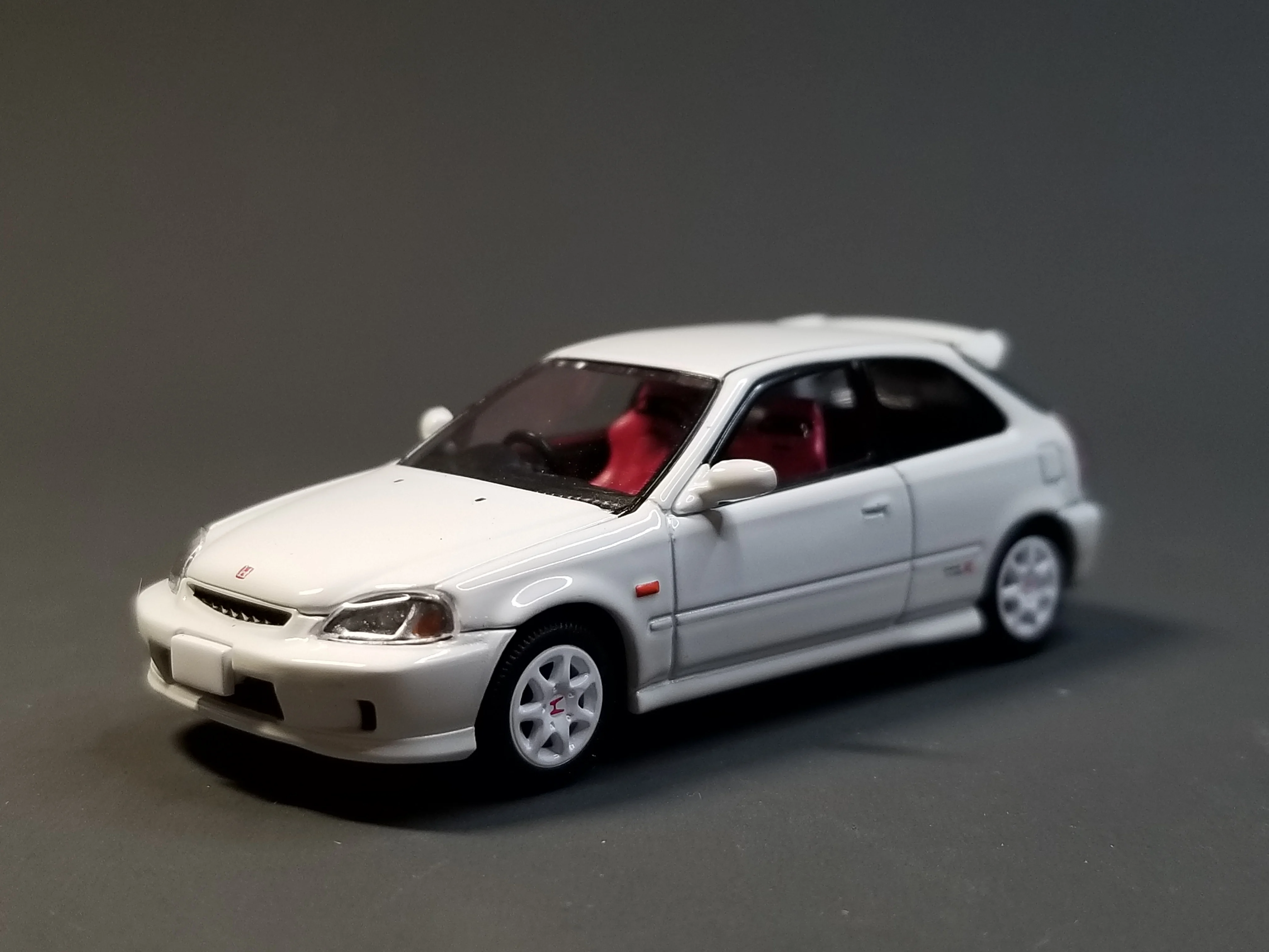 TOMYTEC тлв 1/64 Honda Civic Тип R EK9 LV N165c литая под давлением модель автомобиля коллекция