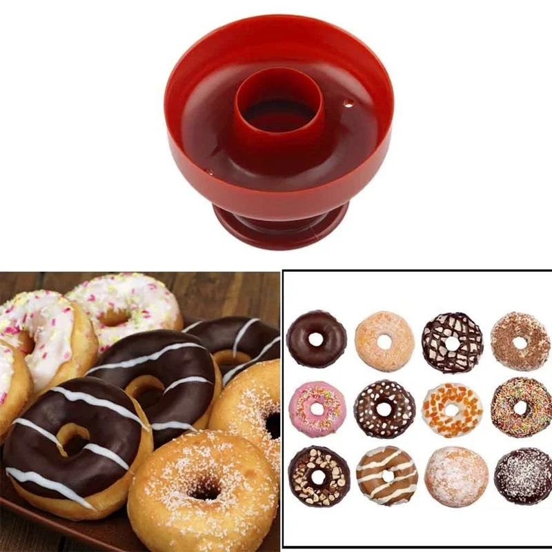 1pc Random Color Doughnut Donut Maker Cutter Mold Desserts Sweet Food Bakery DIY Baking Cookie Cake Mould Kitchen Dessert Tool | Дом и сад