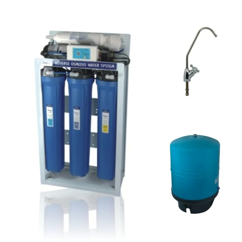 

5 Stage kitchen home-use ROsmosis 50GPD Water Purifier with pressure gauge