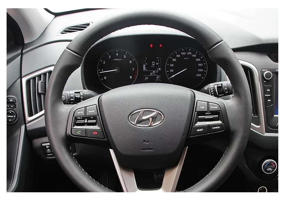 Автомобильный руль с постоянной скоростью, круиз-контроль, кнопки для hyundai CRETA 1.6L ix25, пульт дистанционного управления Bluetooth, кнопки переключения телефона
