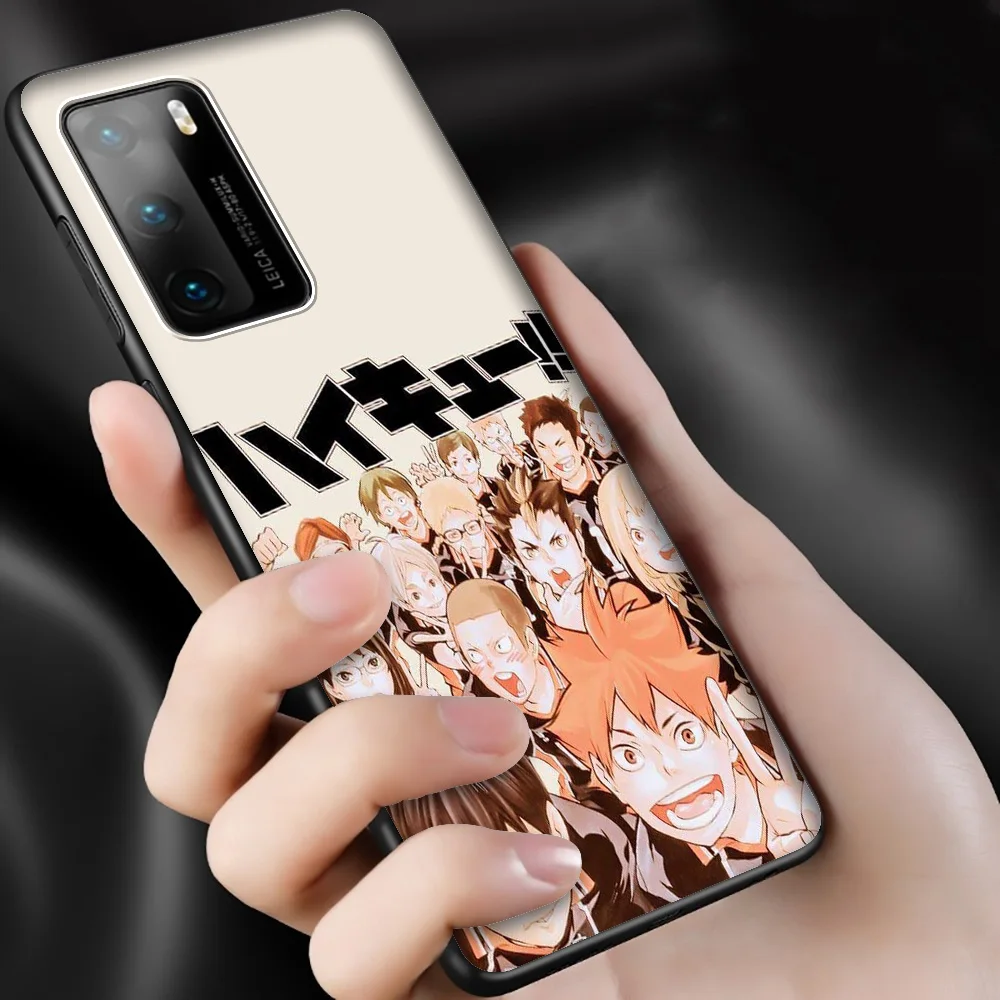 Чехол Lavaza Haikyuu для Huawei P8 P9 P10 P20 P30 Y6 Y7 Y9 Lite Pro P Smart Nova 2i 3i Mini 2017 2018|Бамперы| |