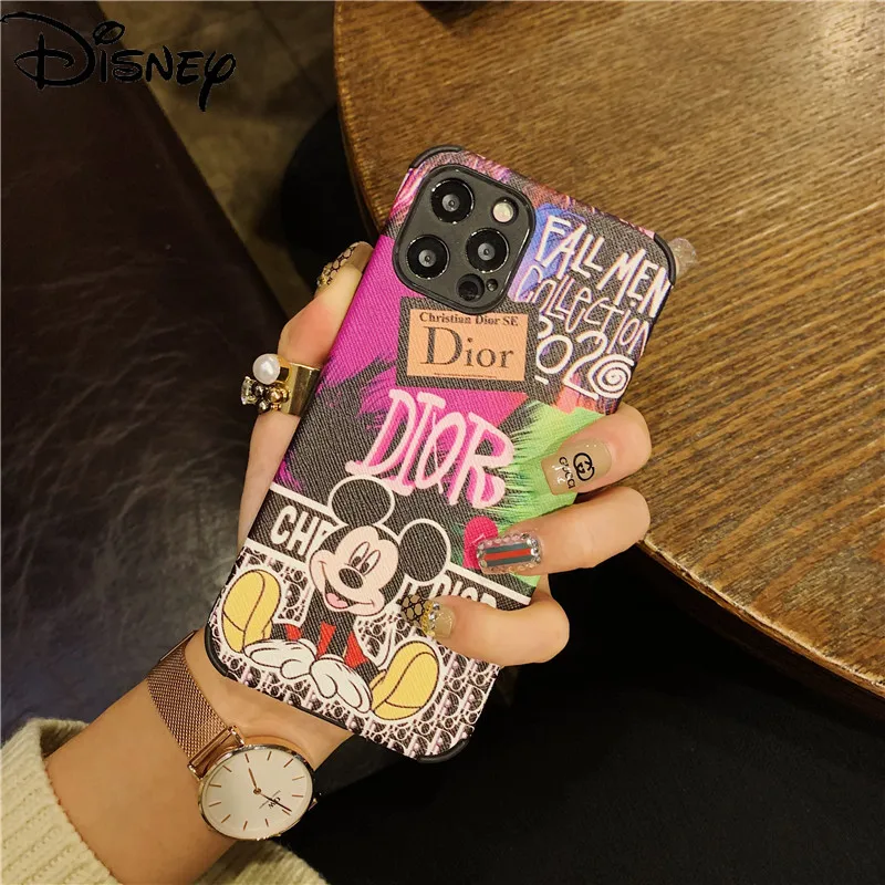 

Disney Mickey used for iPhone12 mobile phone case 11pro max/x/xr/7/8plus/mini cartoon mobile phone cover