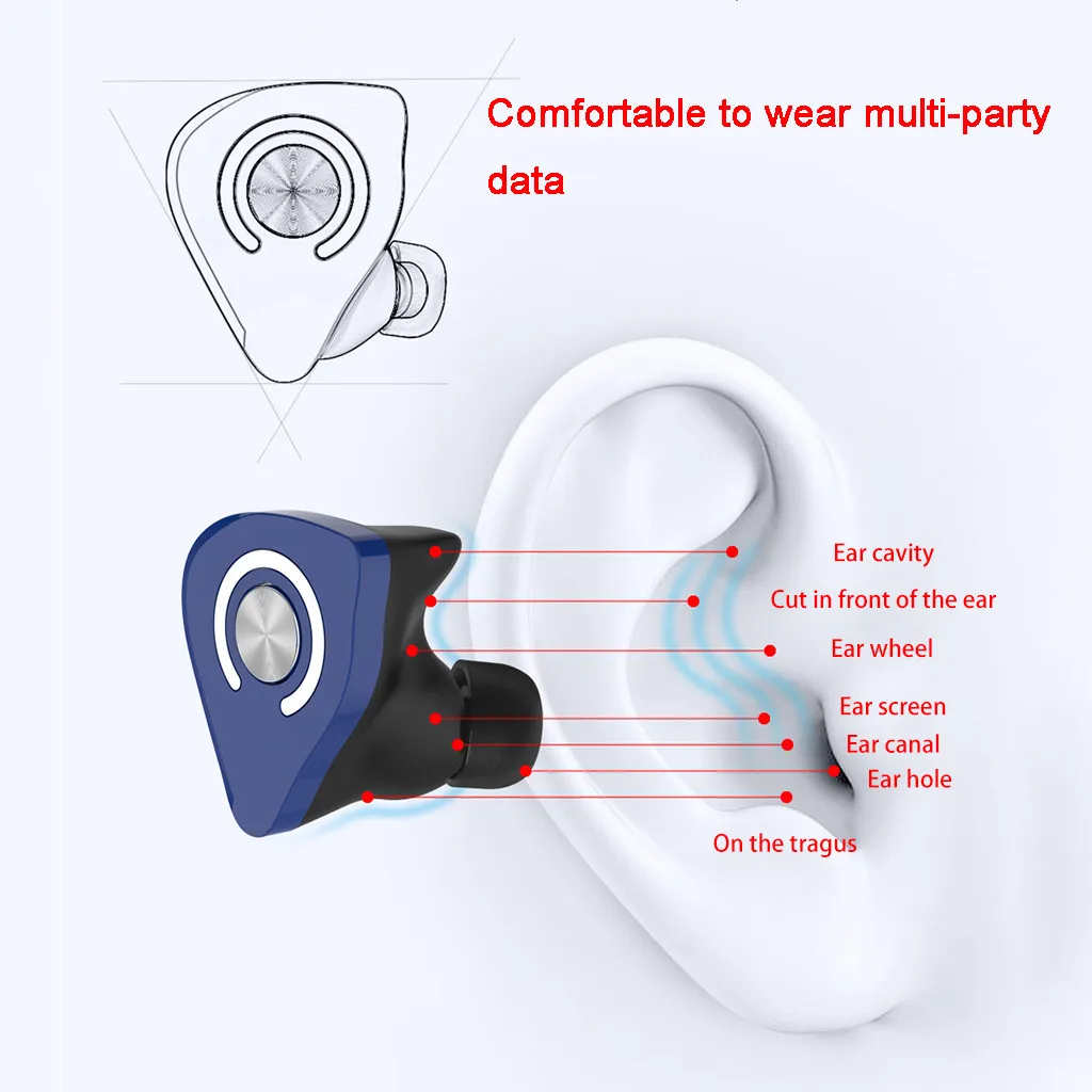Bluetooth-наушники TWS-M9 Min беспроводные наушники Спортивная музыка стереонаушники с