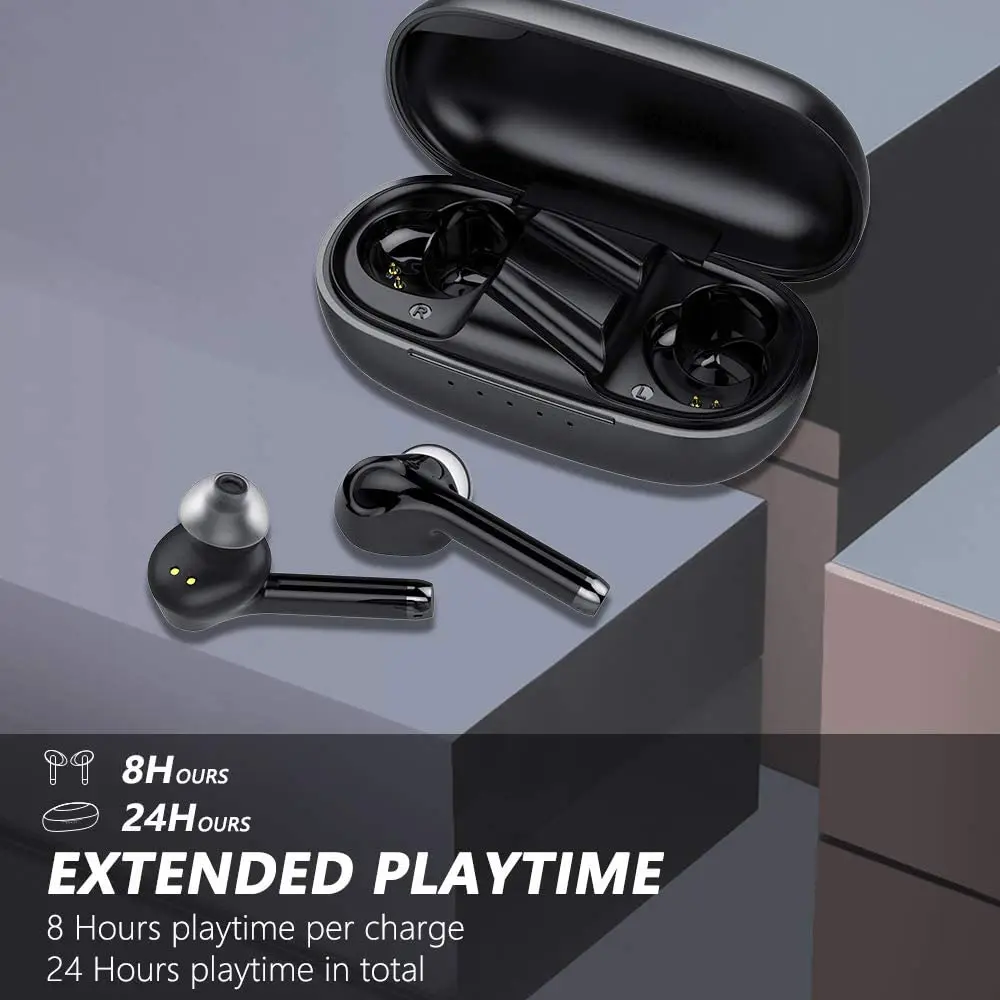Беспроводная Bluetooth-гарнитура Q70 APTX TWS металлический зарядный чехол стереозвук Hi-Fi
