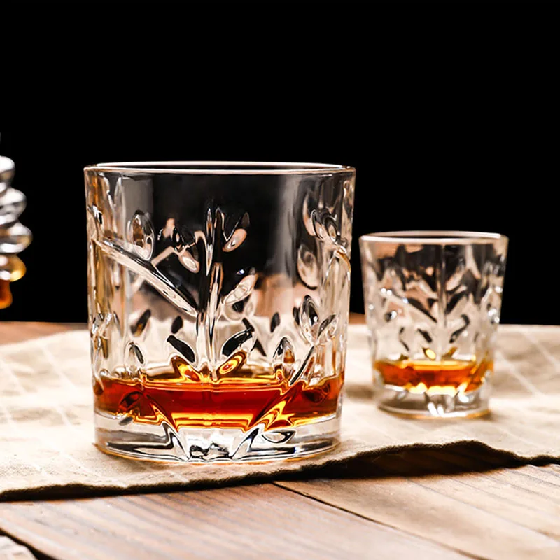 

Desings Glass Cups Kitchen Japanese Engrave Crystal Gift Wine Glass Bulk Vintage Outdoor Whisky Vodka Bar Copo Home Garden JB50