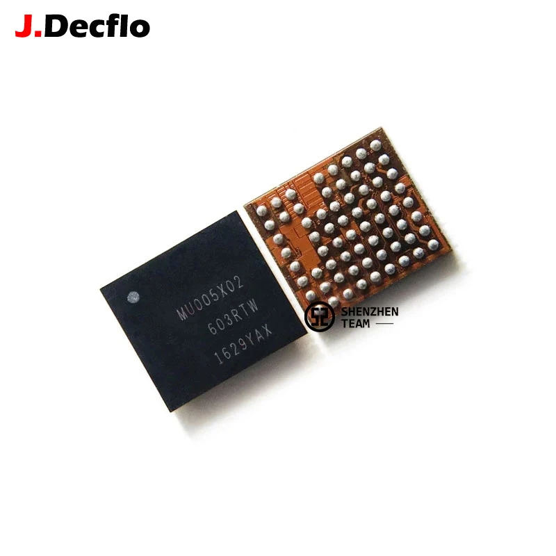 JDecflo 3 шт./лот PMIC MU005X02 для малой мощности IC Samsung J7 Prime J6 Plus J5pro J710F J710 G532F G610F G615F G5700 PM