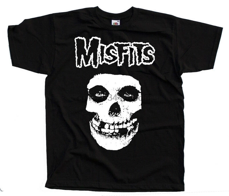 The Misfits постер хардкор панк Футболка DTG (черный) S-5XL |
