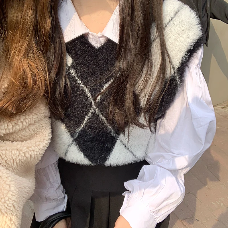 Юбка-мини женская трапециевидная с высокой талией весна-лето 2021 | Женская одежда