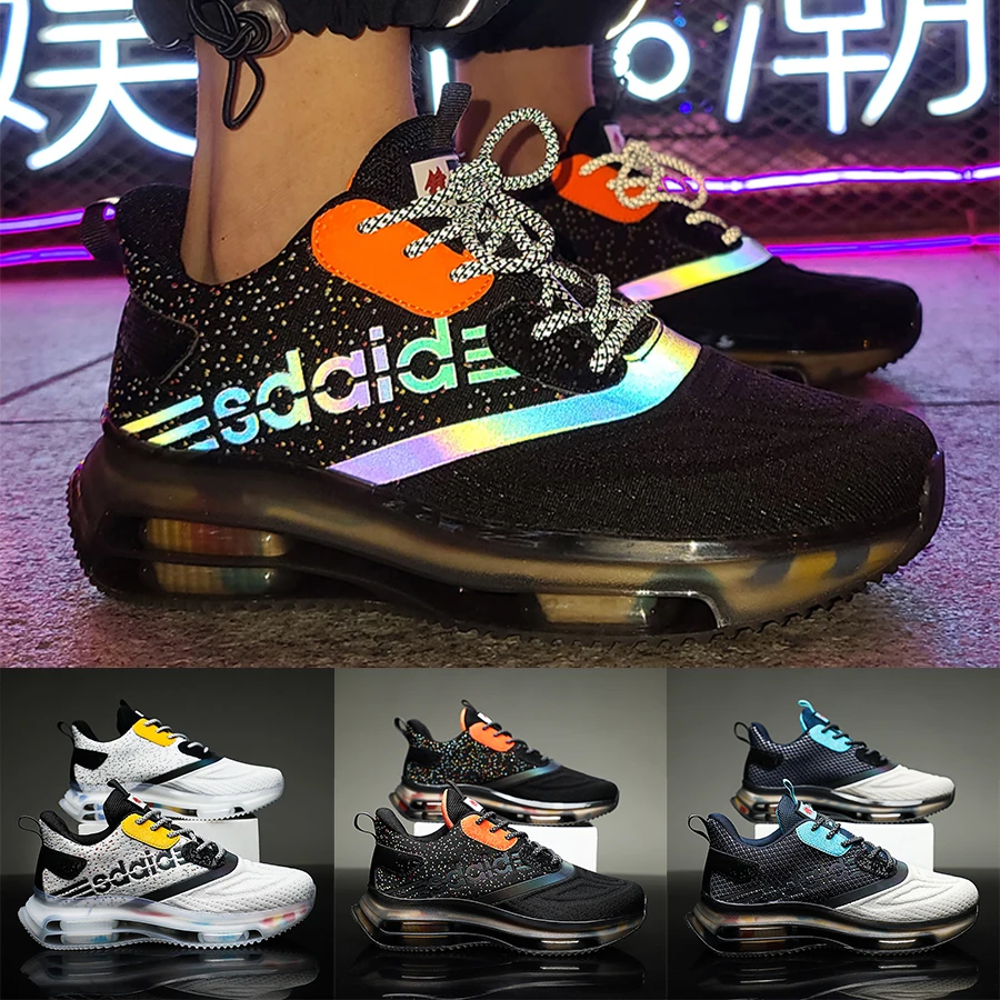 Кроссовки мужские с двойной воздушной подушкой дизайнерская обувь для бега