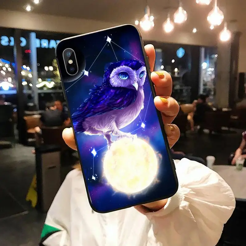

Cute owl cartoon animal Phone Case for iPhone 11 12 pro XS MAX 8 7 6 6S Plus X 5S SE 2020 XR
