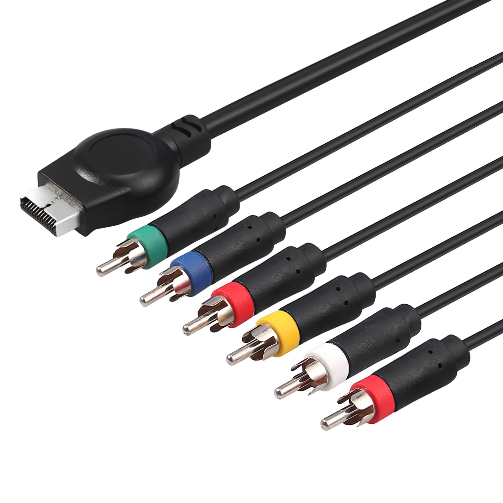 6-футовый компонент AV-кабель для PS1/2/3 игровой консоли премиум-класса HDTV RCA аудио