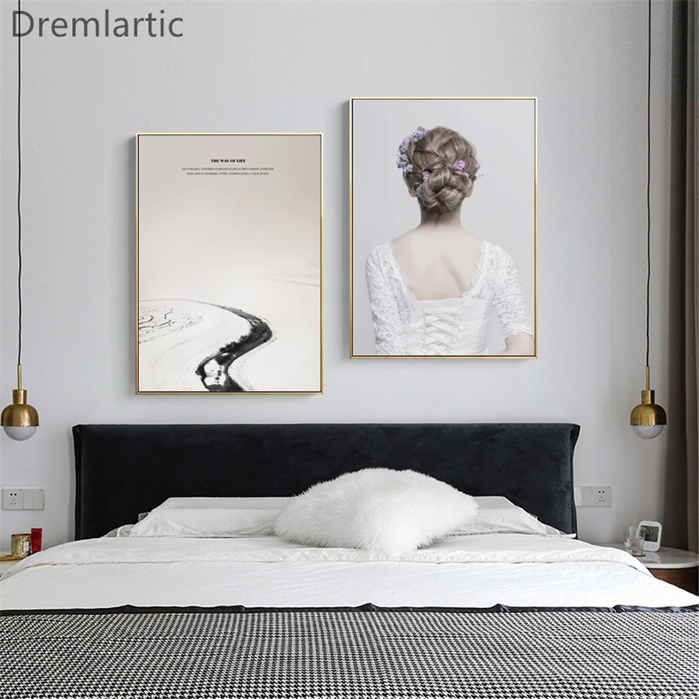 Современный перья # E холст постер из шелковой ткани современный Стиль принты