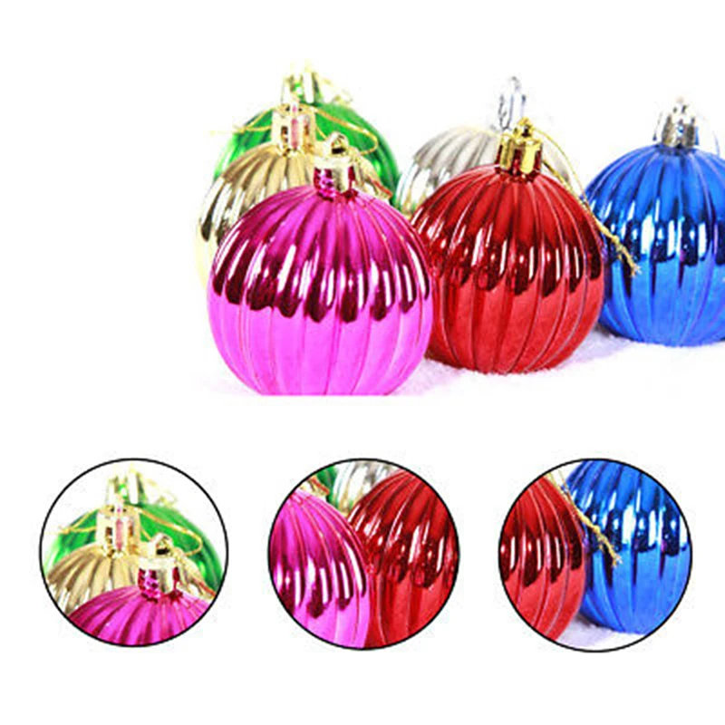 

for Home Christmas decorations Gift Christmas Tree Decor Pumpkin Ball Bauble Xmas Party Hanging Ball Ornament decorations