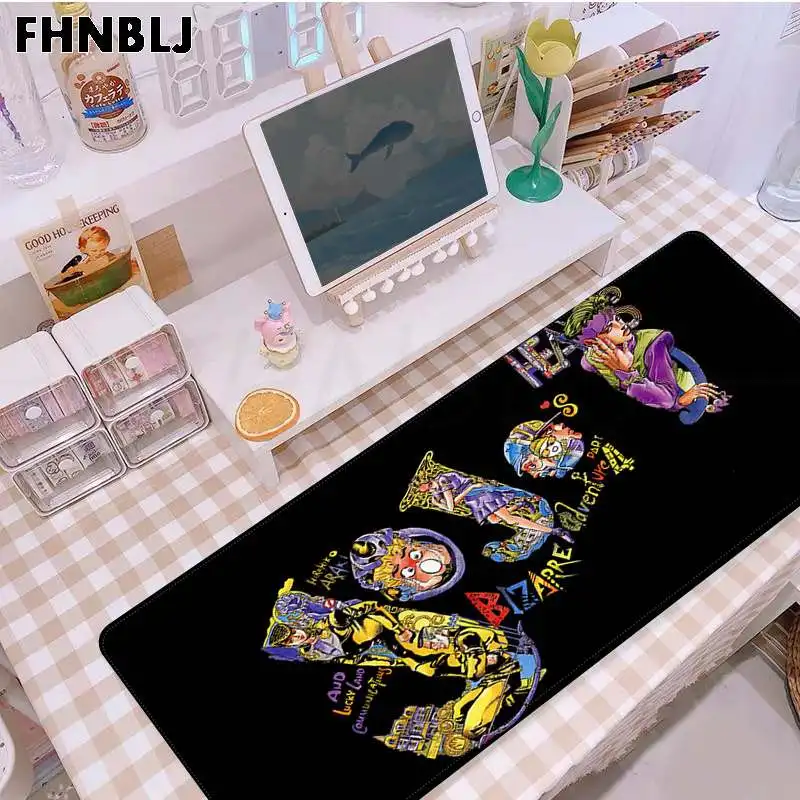 

FHNBLJ JOJO JoJo's Bizarre Adventure New Unique Desktop Pad Game Mousepad Size for CSGO Game Player Desktop PC Computer Laptop