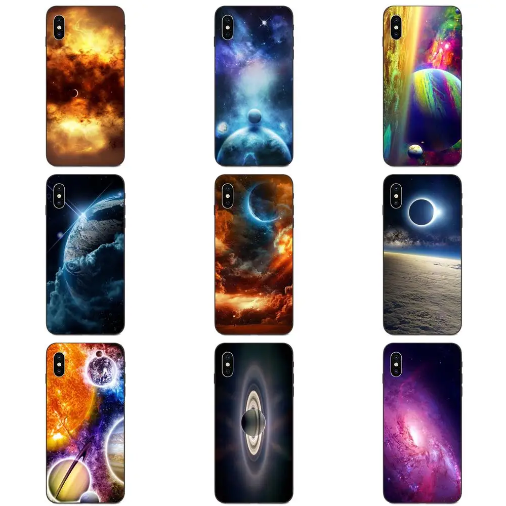 Sun Moon/Космическая туманность мягкий чехол из ТПУ с изображением Капа для huawei nova 2 2S