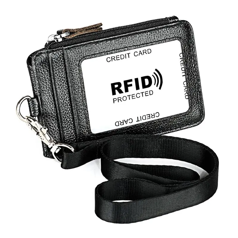 

Портативный кошелек M6CC из натуральной кожи с RFID-блокировкой