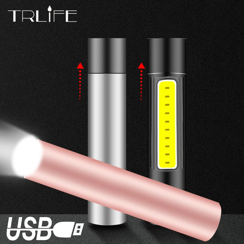 Ультра яркий Тактический удара фонарик с магнитом хвост работы свет 6 режимов T6