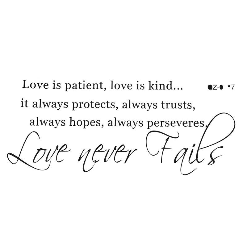 Горячая любовь терпелива добра... она всегда защищает доверяет надеюсь