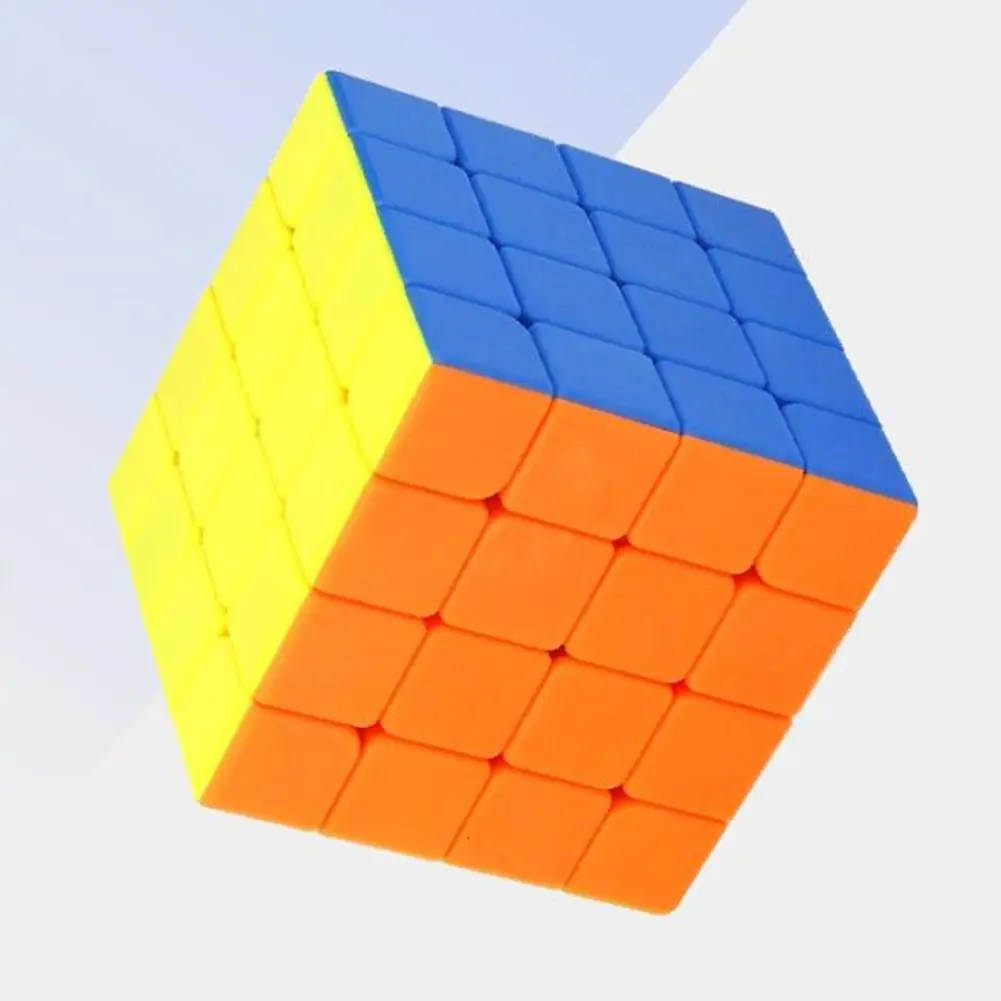 

4x4x4 Magic Cube Brain Teaser Twisty Puzzle Speed Cube for Beginner To Experienced Cubers Stress Relieve Gift