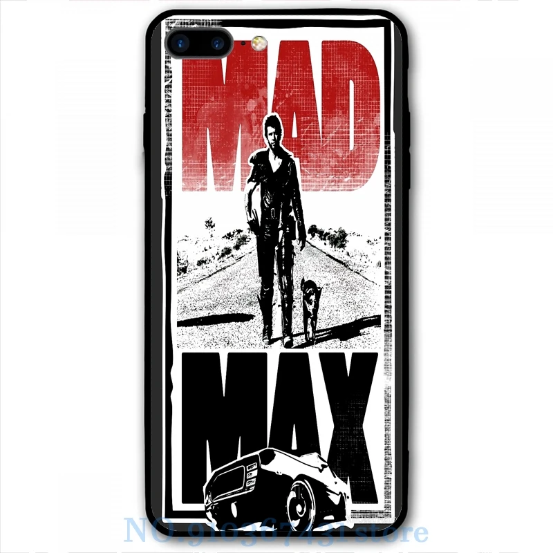 Чехол для телефона Mad Max (2) iPhone 12 Pro 11 X XR XS 8 7 6 6s Plus 5s мягкая стеклянная задняя крышка
