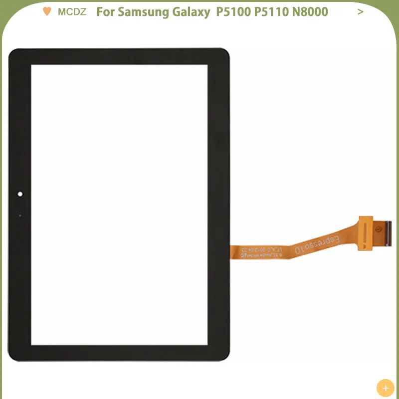 Сенсорный экран P5100 для Samsung Galaxy P5110 N8000 сенсорная панель дигитайзер в сборе