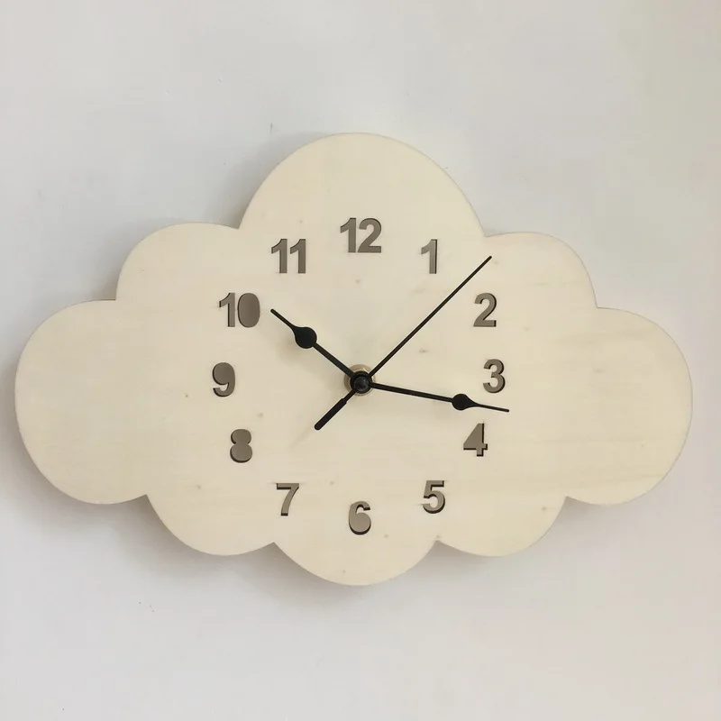 

Living Room Silent Wall Clocks Cartoon Mute Watch Home Decor Kids baby reloj para decorar pared horloge reloj de pared murale