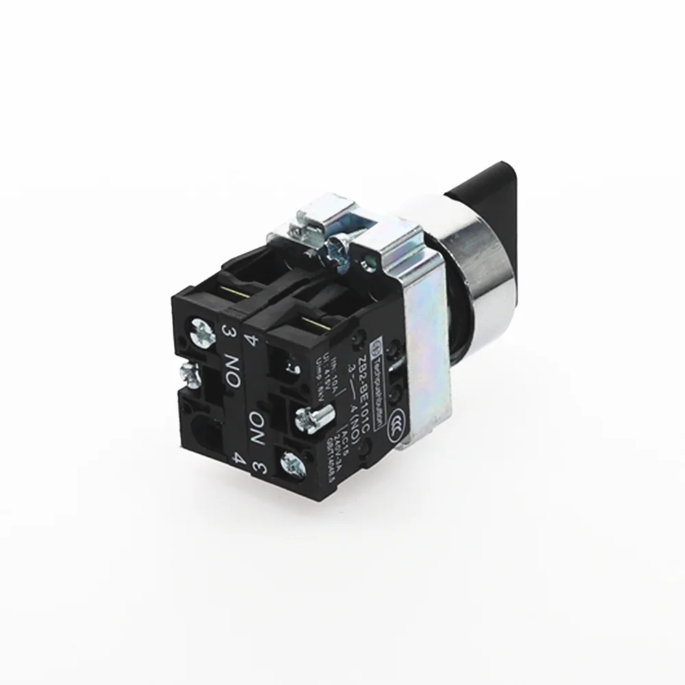 22 мм XB2-BD33 3 положения 2NO ручка переключателя 10A/415V переключатель выбора блокировки