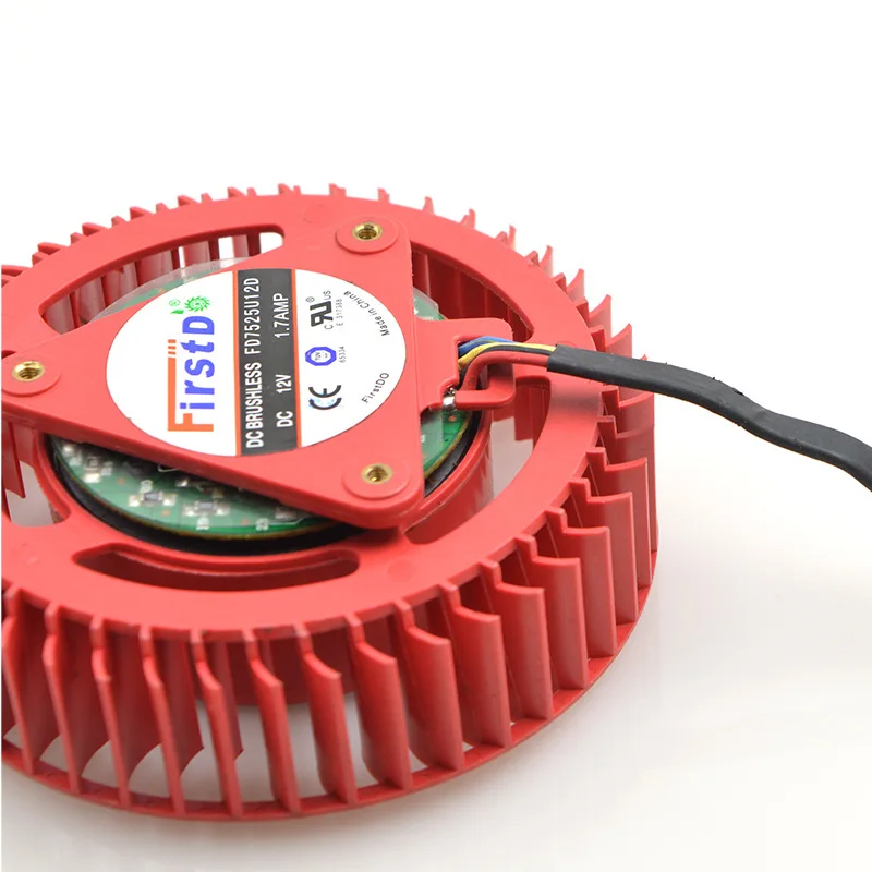 Для ATI AMD FD7525U12D 1.70A 4-провод PWM контроллер температуры публичная версия turbo графика