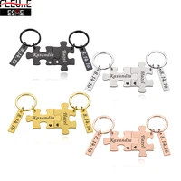 2pcs couple keychain personalized keychain for car keys customized name date keychain gift to girlfriend boyfriend key ring