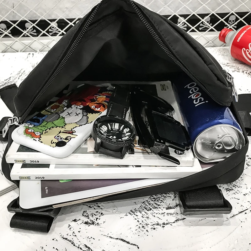 Мужская нагрудная Сумка-жилет водонепроницаемая тактильная уличная одежда в