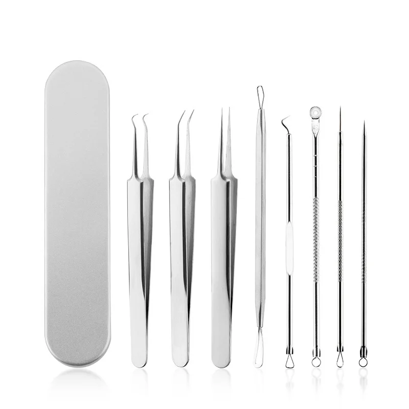 

4/8pcs Acne Blackhead Removal Needles Black Dots Cleaner Black Head Pore Cleaner Deep Cleansing Tool Face Skin Care Tool